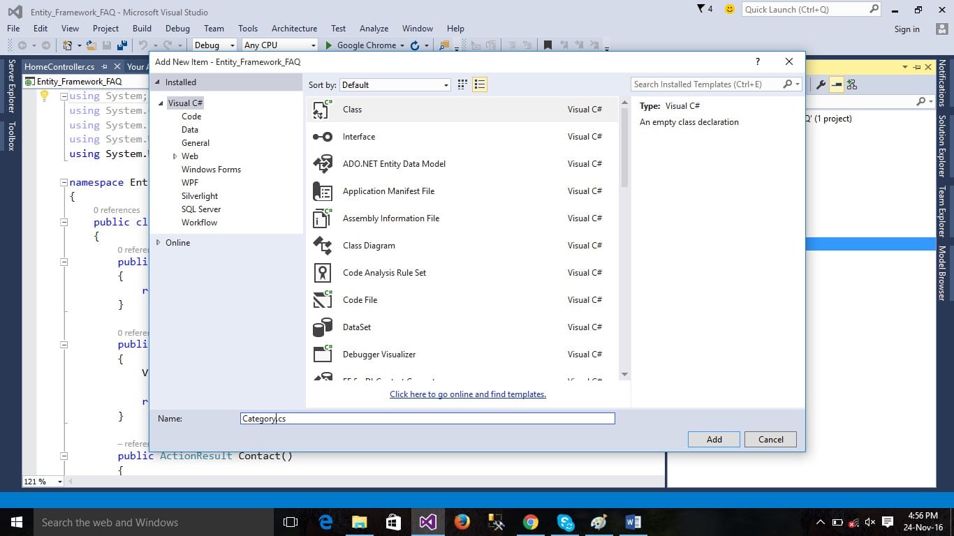 MVC Application with EF6 Code First Approach Web Development MVC Application with EF6 Code First Approach Web Development