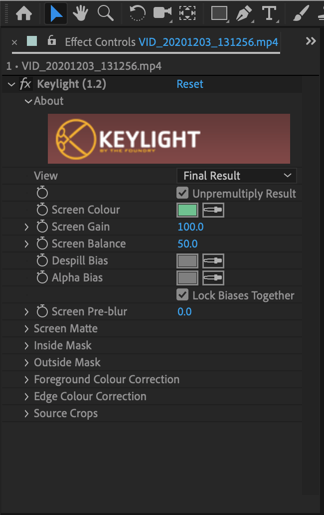 Find out how to edit a Green Screen Video in After Effects dew