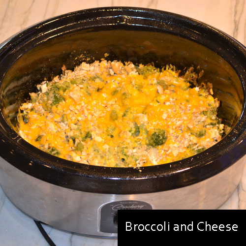 Broccoli and Cheese Slow Cooker (Crock Pot)