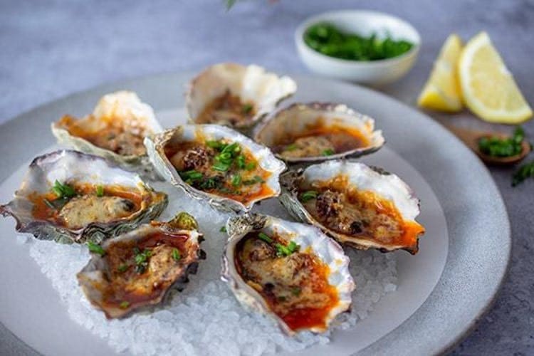 Oysters With ParmesanChilli Butter er South Africa