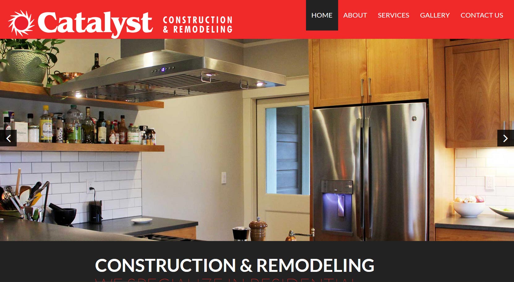 Catalyst Construction fu Portland SEO &  Design