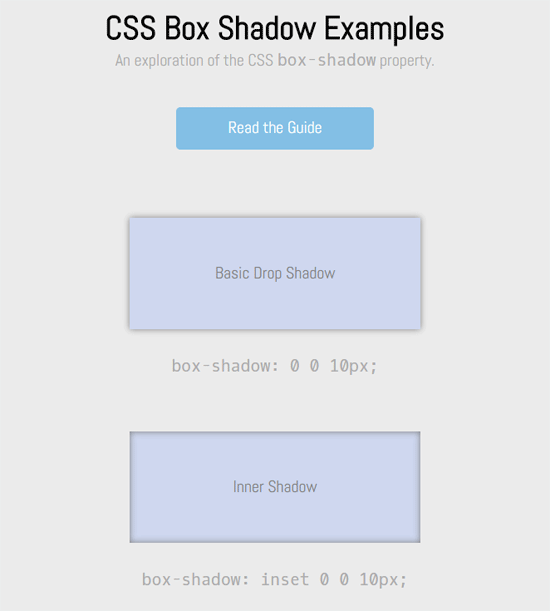 A Close Look at CSS Box Shadow FX