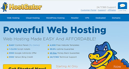 Hostgator Best and top-rated web hosting companies in 2022