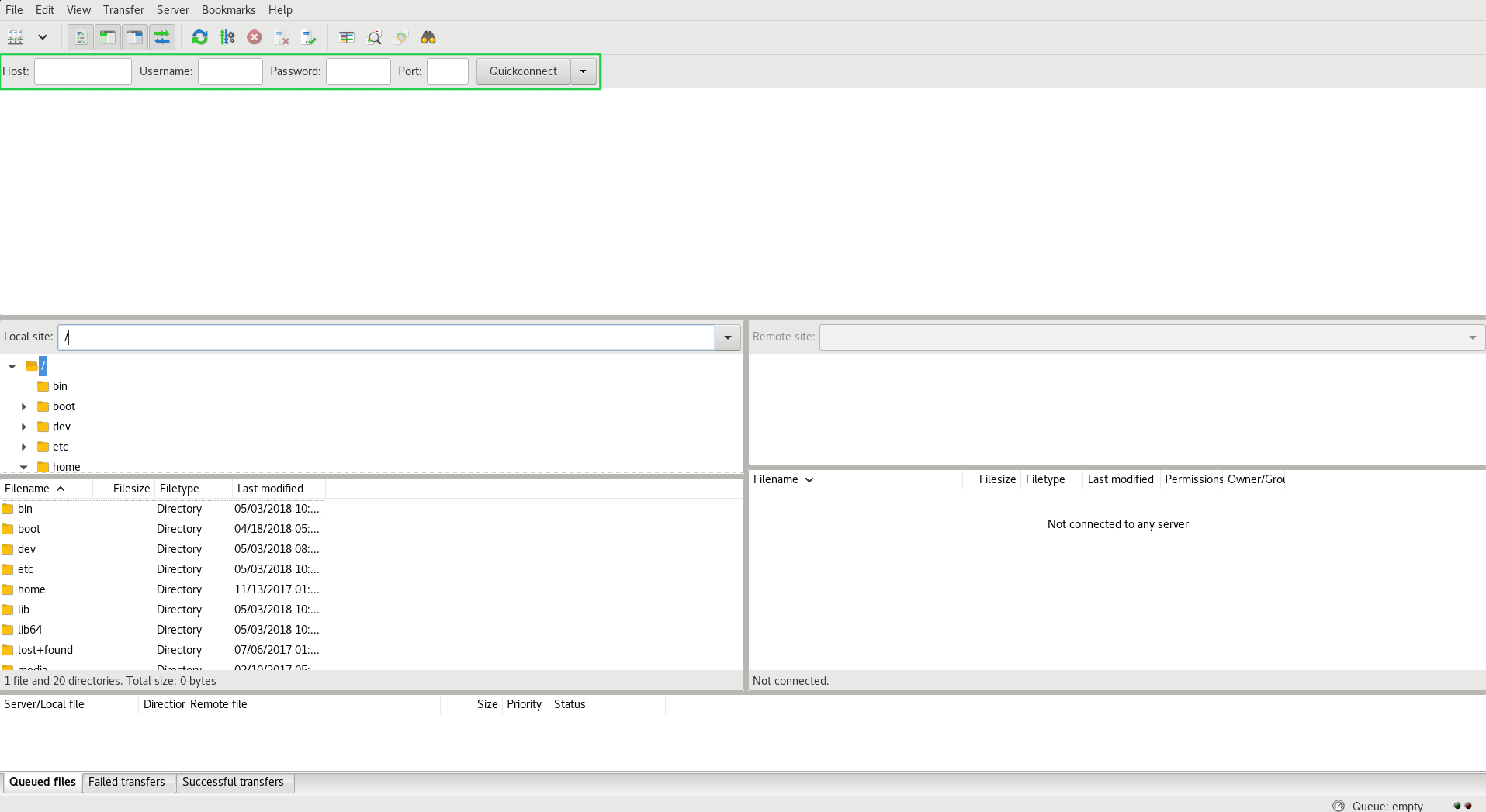 How to connect to my FTP using FileZilla?