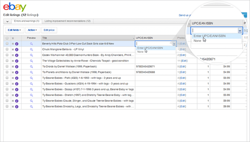 What are Product Identifiers (GTIN, UPC, EAN, MPN) on eBay?