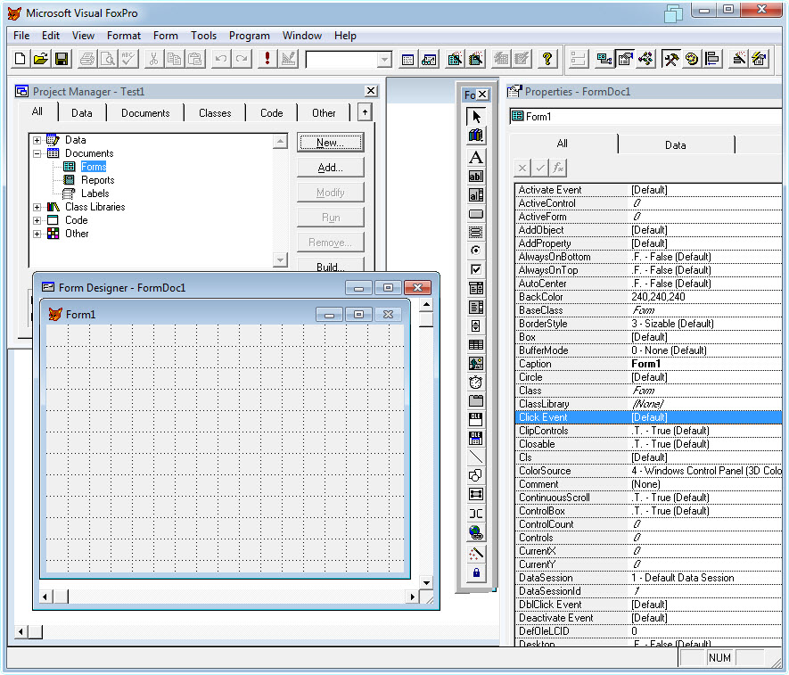 Getting Started with FoxPro
