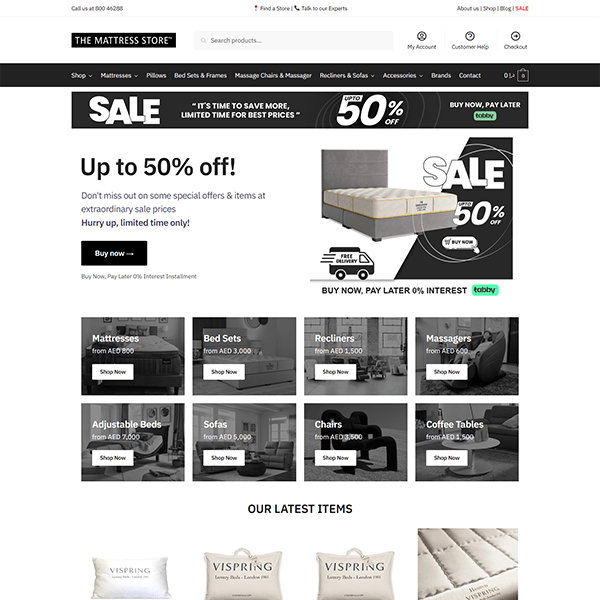 The Mattress Store weblab