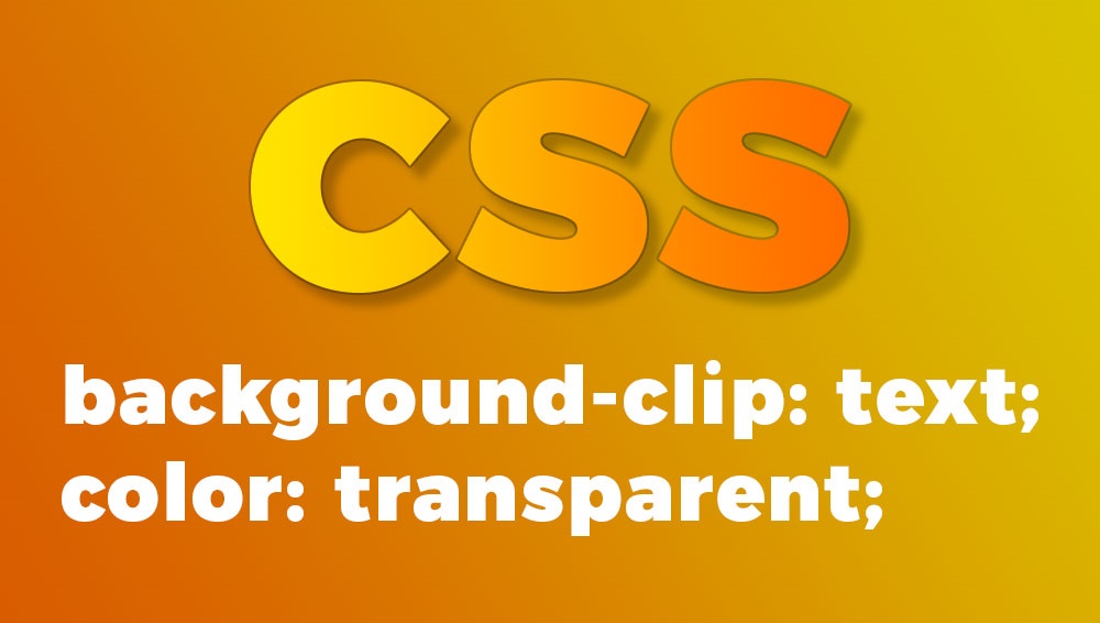 Testi e contenitori sfumati con la proprietà CSS backgroundclip Ovvero