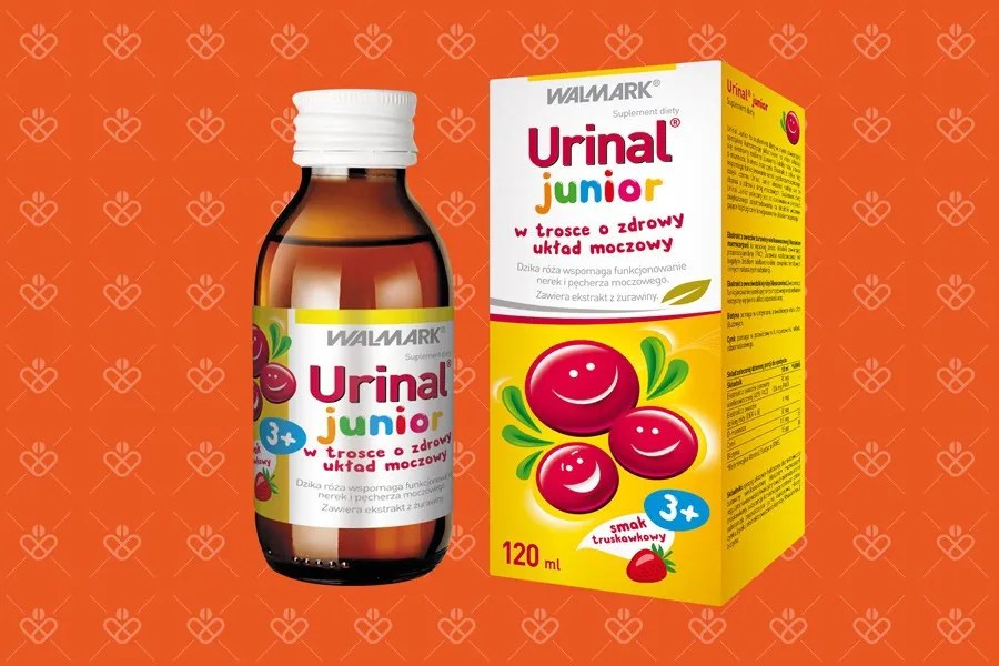 Urinal Junior, na drogi moczowe dla dzieci, 120 ml pharm.pl