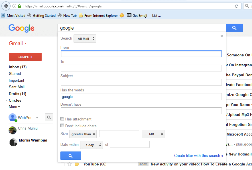How To Gmail Search Like a Pro!