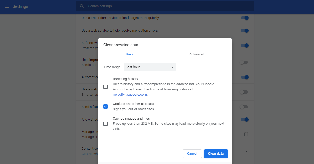 How To Clear Cookies On Chrome