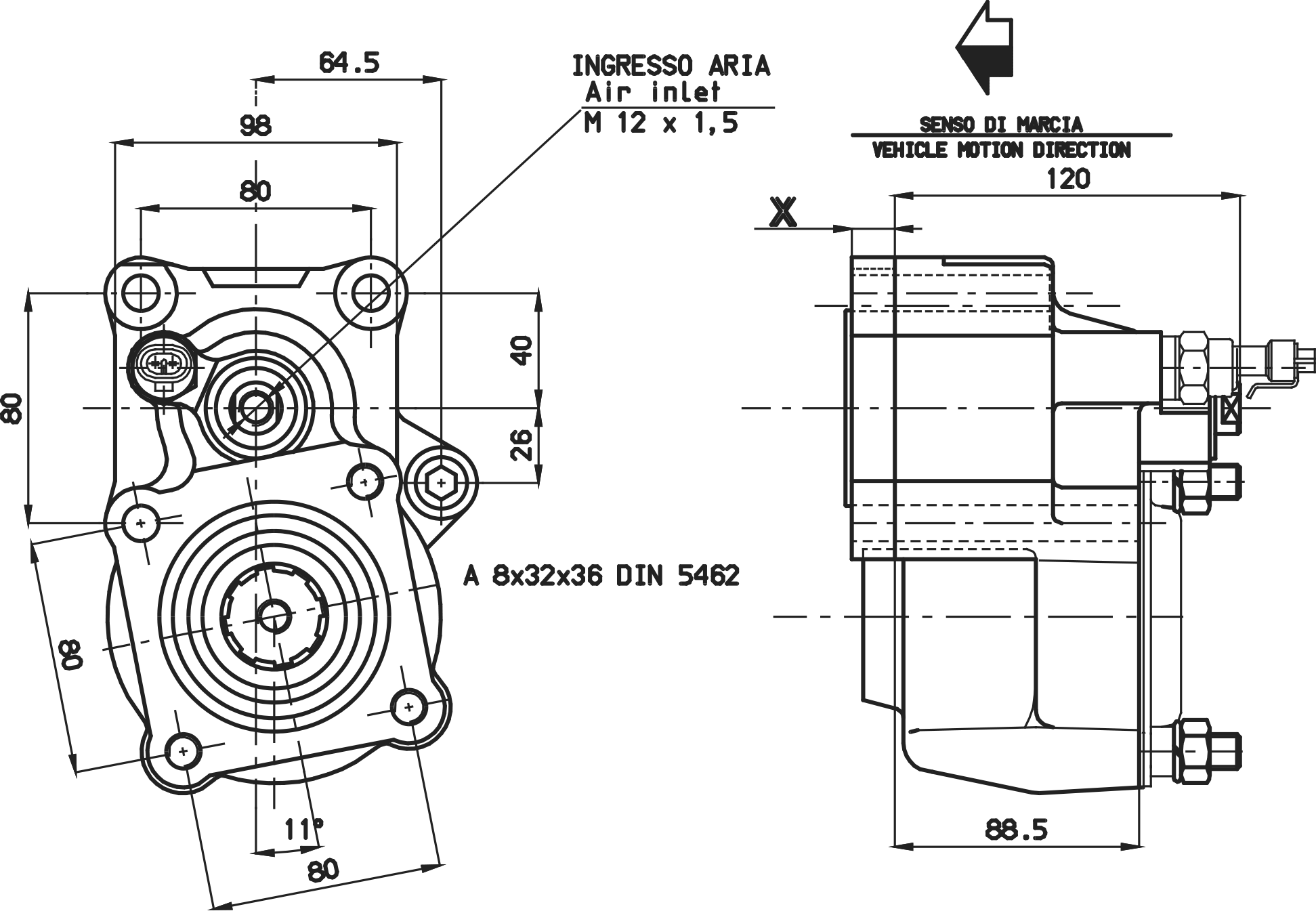 Pto Tube Sizing Chart