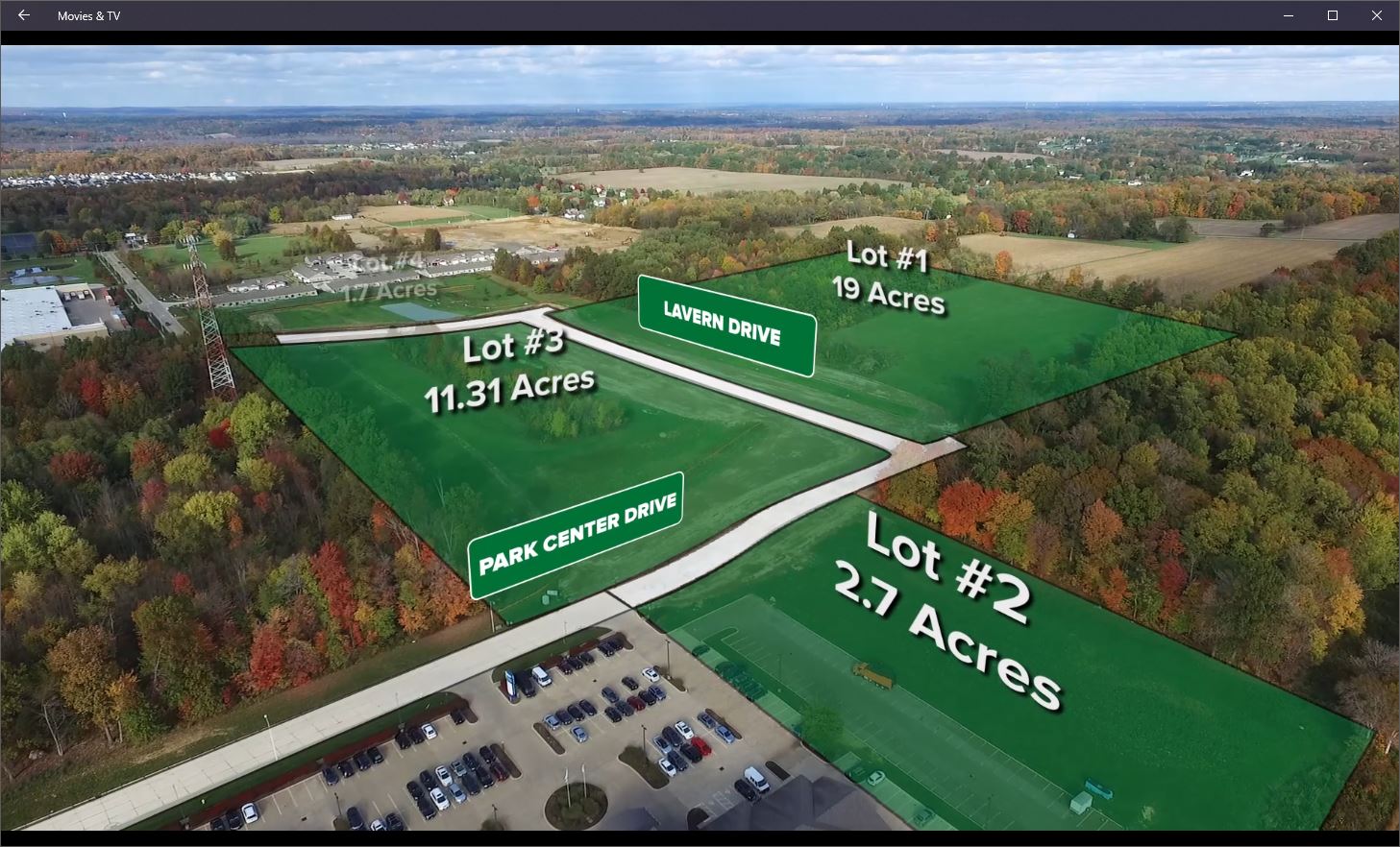 Aerial Video Real Estate Medina, Akron, Ohio River