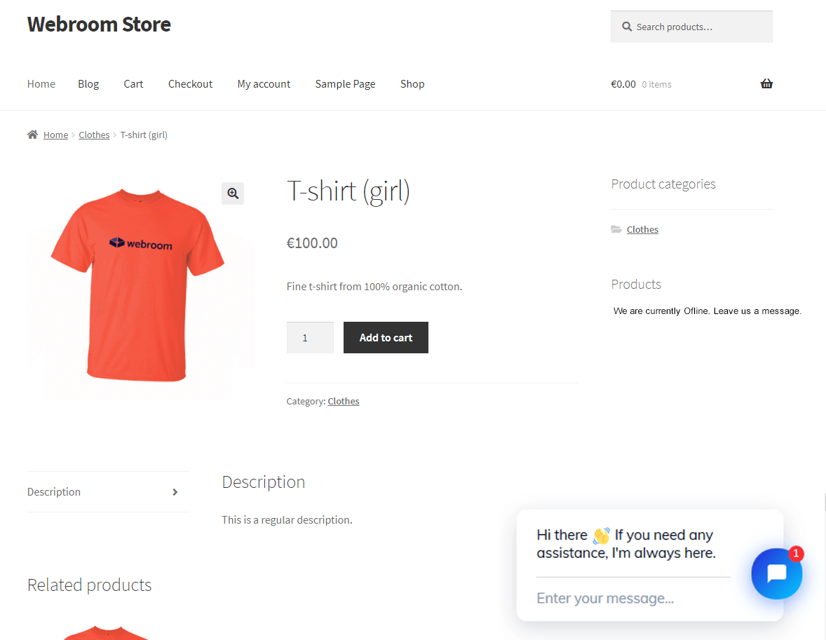 Tidio Live Chat WordPress Frontend