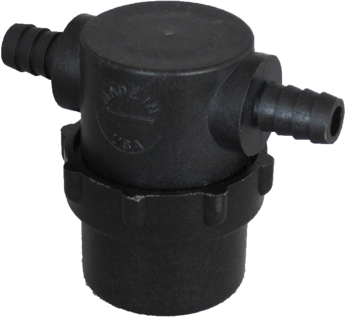3/8 Hose Barb InLine Strainer with 20 mesh stainless steel filter