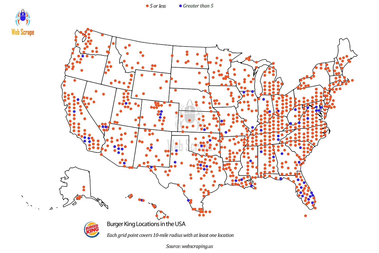 Number of Raising Cane's Store Locations in the USA raicing canes data