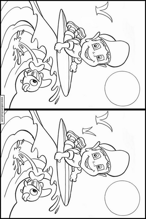 Kinder Malvorlagen Fehler Suchen