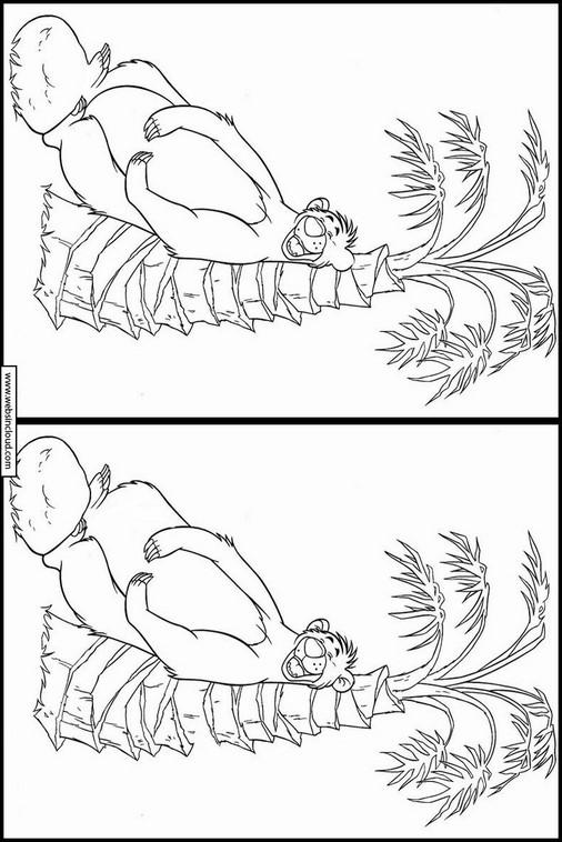Jeux De Trouver Les Differences A Imprimer Le Livre De La Jungle 1 Jeux De Trouver Les Differences A Imprimer Le Livre De La Jungle 1
