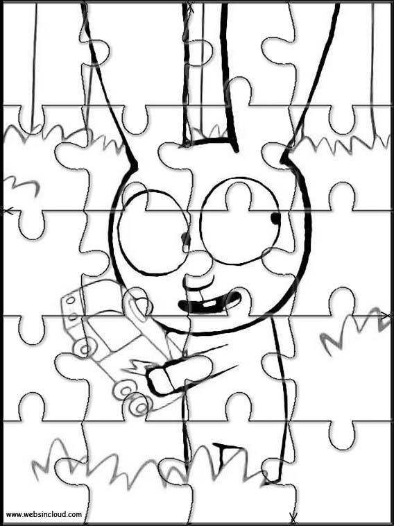 Simon Puzzles para Imprimir para Niños 71