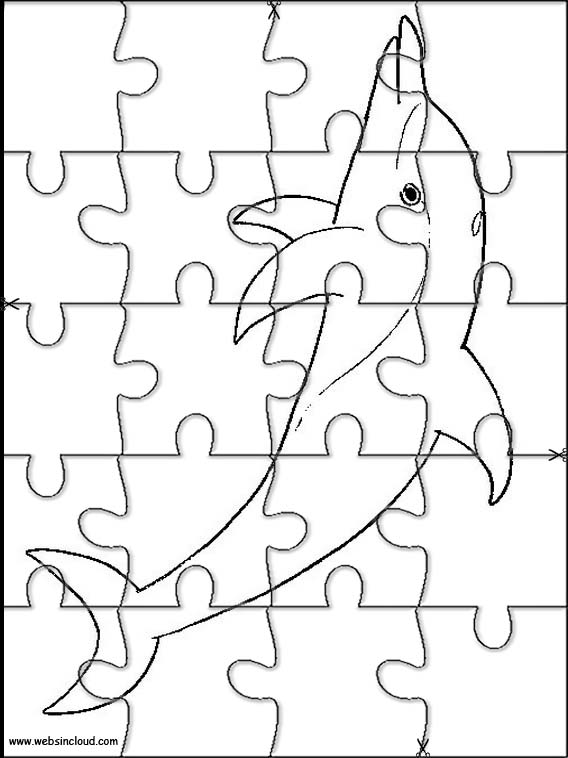 Rompecabezas Online Recortables para Niños Animales 4