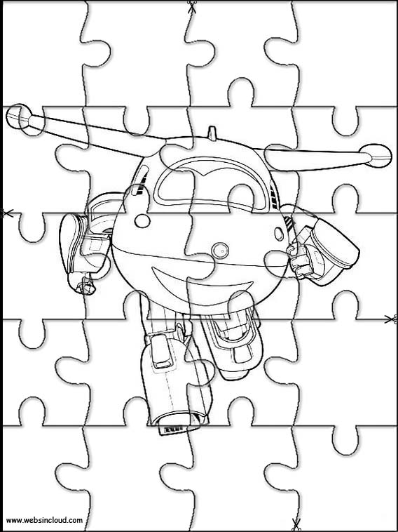 Super Wings Printable Jigsaw 2