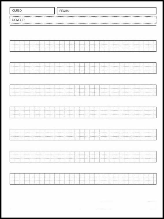Preschool Worksheets Sheets for students in Spanish 20