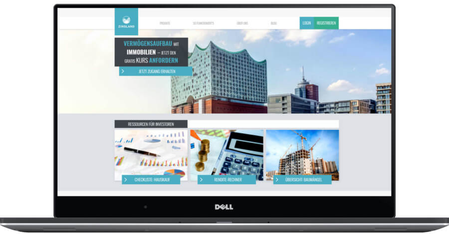 Website für Immobilienmakler Erfolg mit MaklerHomepage