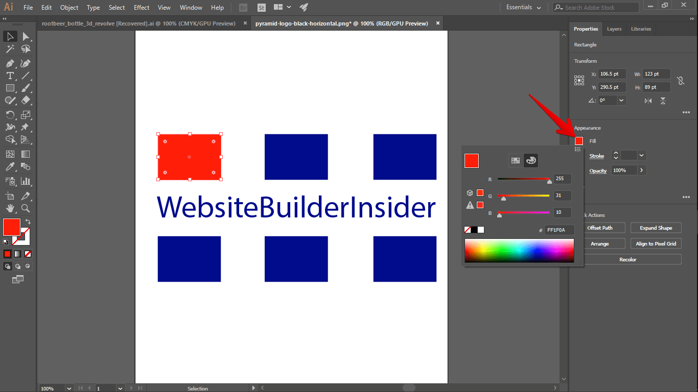 How To Change Color In Illustrator