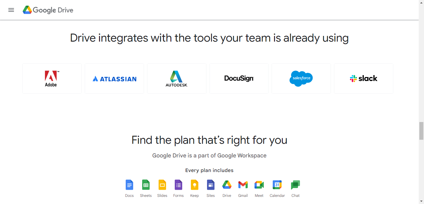 What is the difference between Google Drive and Google Cloud