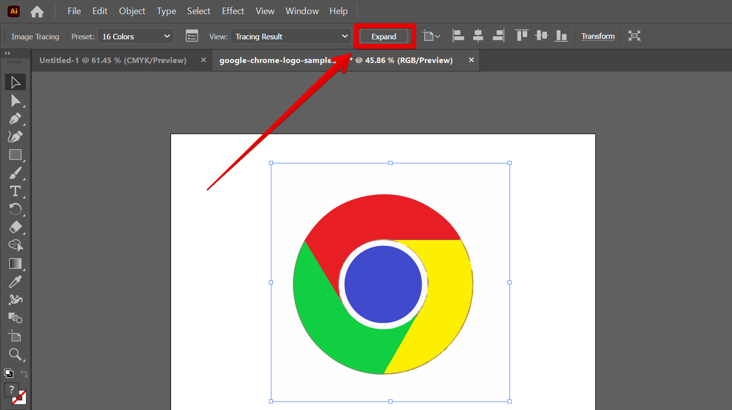 How do I change the color of an image in Illustrator