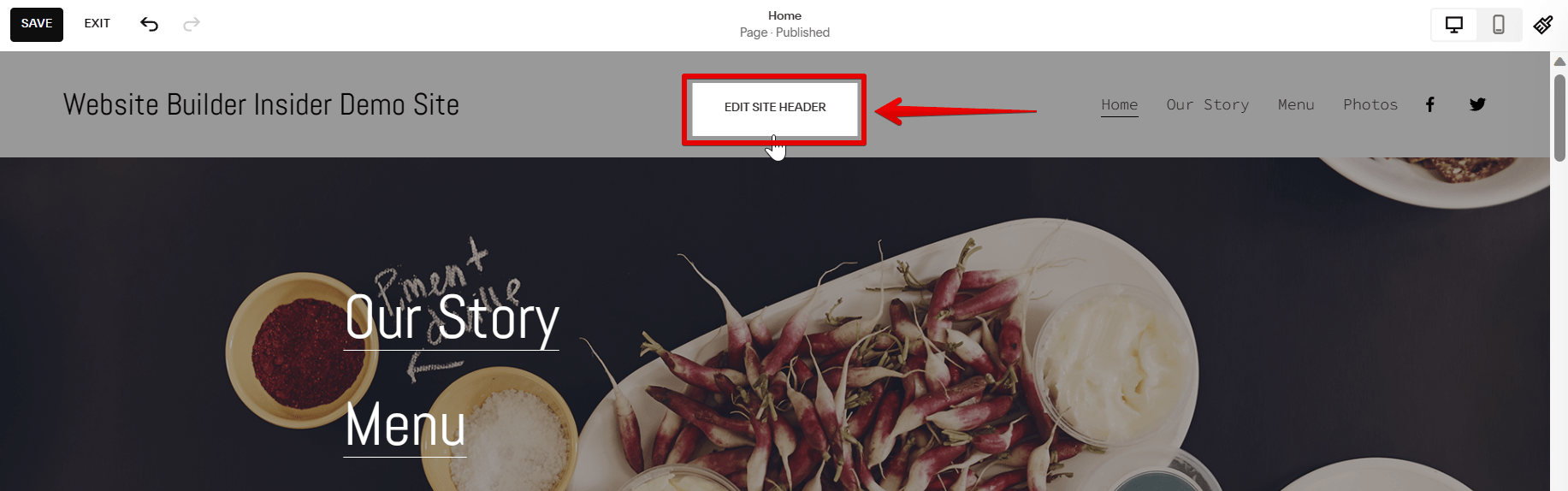 How do I create a login page on Squarespace?