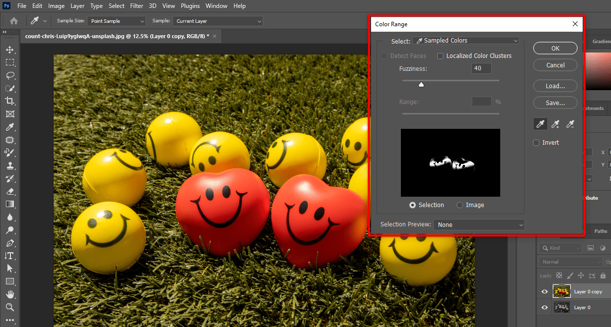How do I isolate one color in