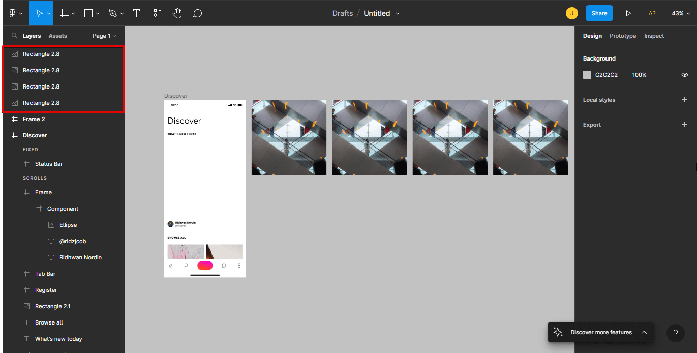 How Do I Make a Horizontal Scroll in Figma Prototype