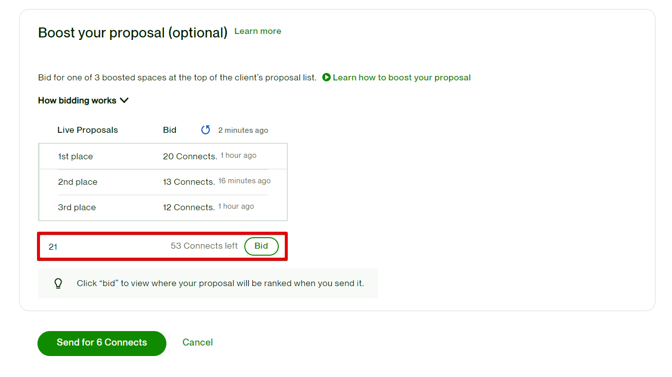 What Is UpWork Bidding?