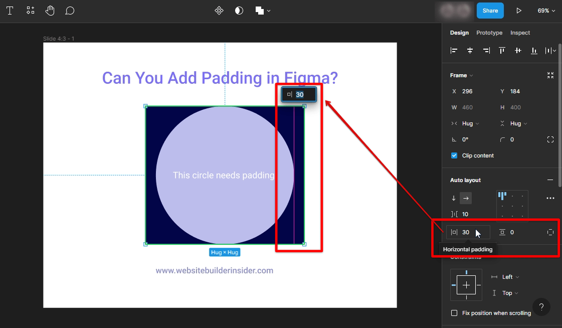 Can You Add Padding in Figma?