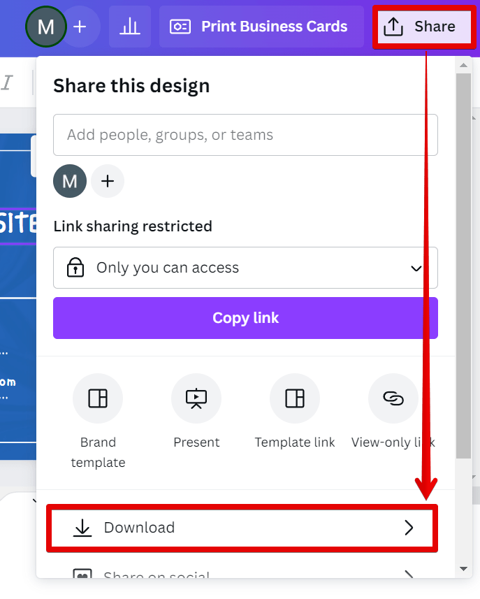 How Do I Print Multiple Business Cards on One Page in Canva