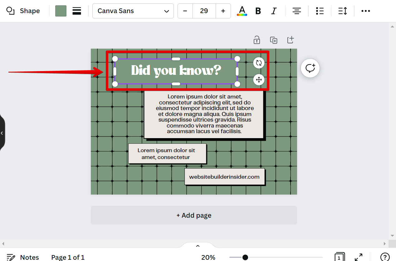 How Do You Add a Background to Text in Canva?