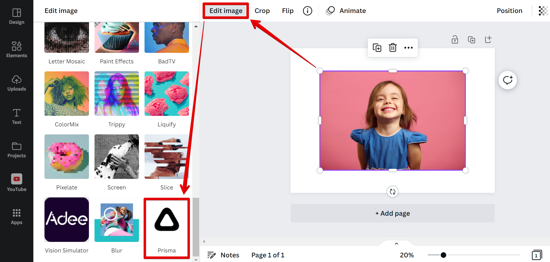 Is There a Cartoon Effect on Canva?