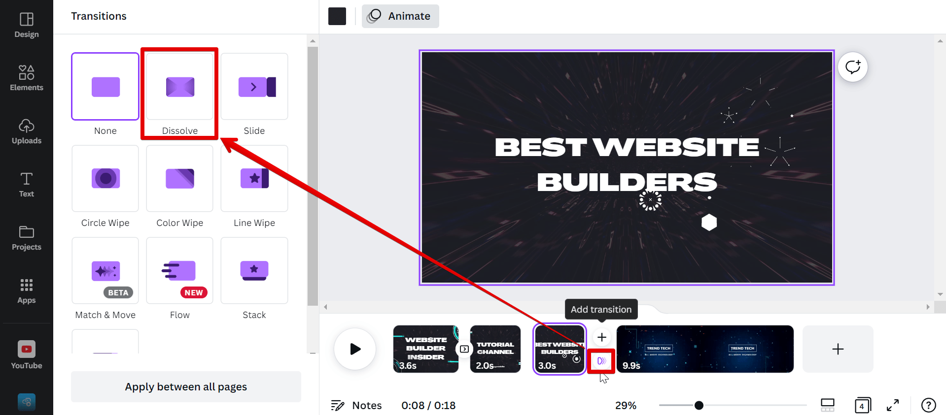 How Do I Fade Out a Video in Canva?