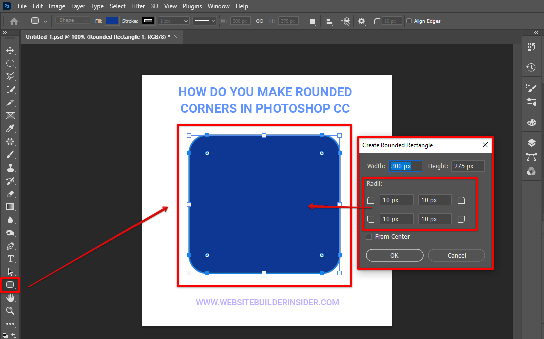 How To Crop Rounded Corners In
