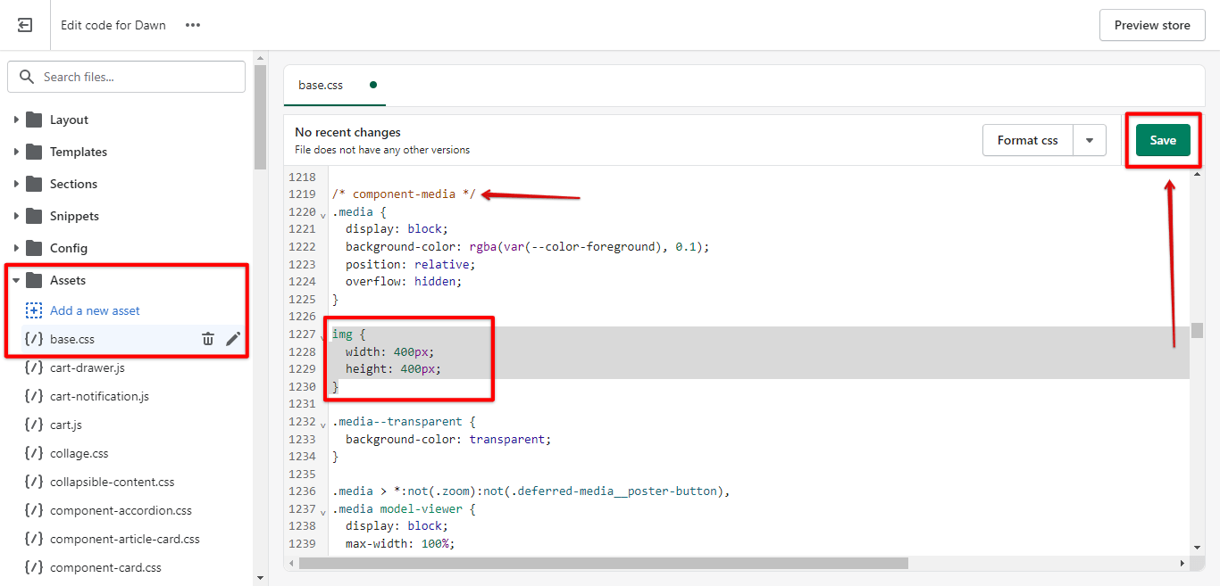 How Do I Make All My Images the Same Size in Shopify