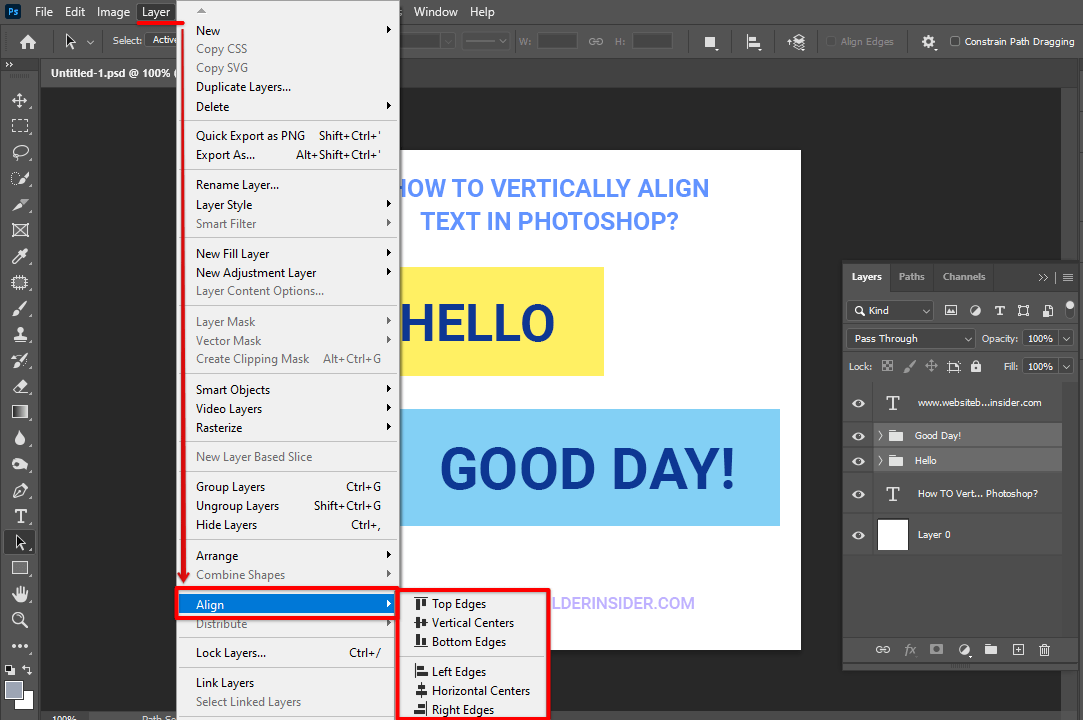 How Do You Vertically Align Text in