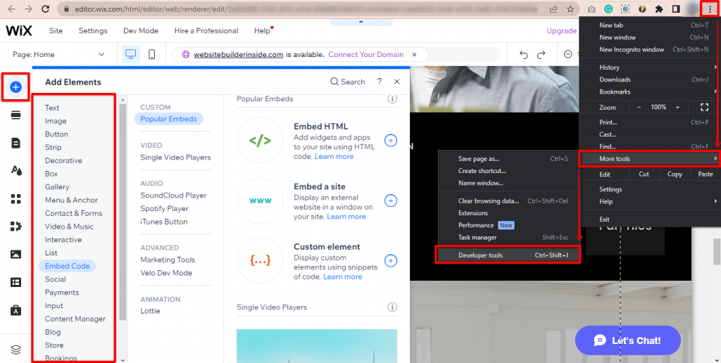 How Do I Get the HTML Code From Wix?