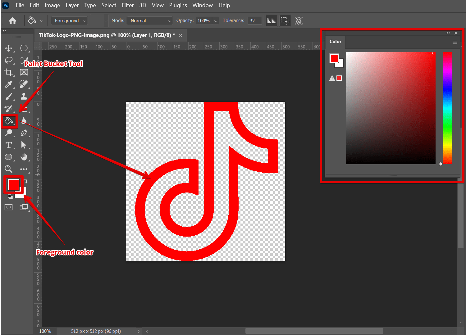 How Do I Change the Color of a Logo in