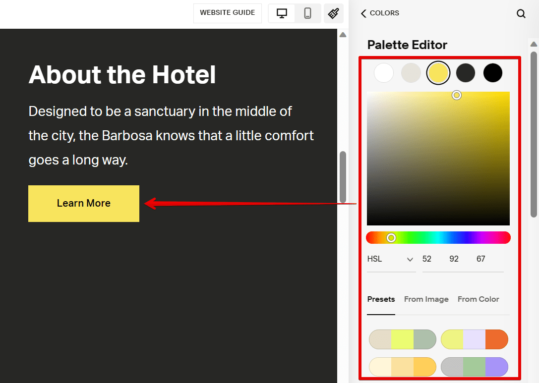 Can You Change the Color of a Button on Squarespace?