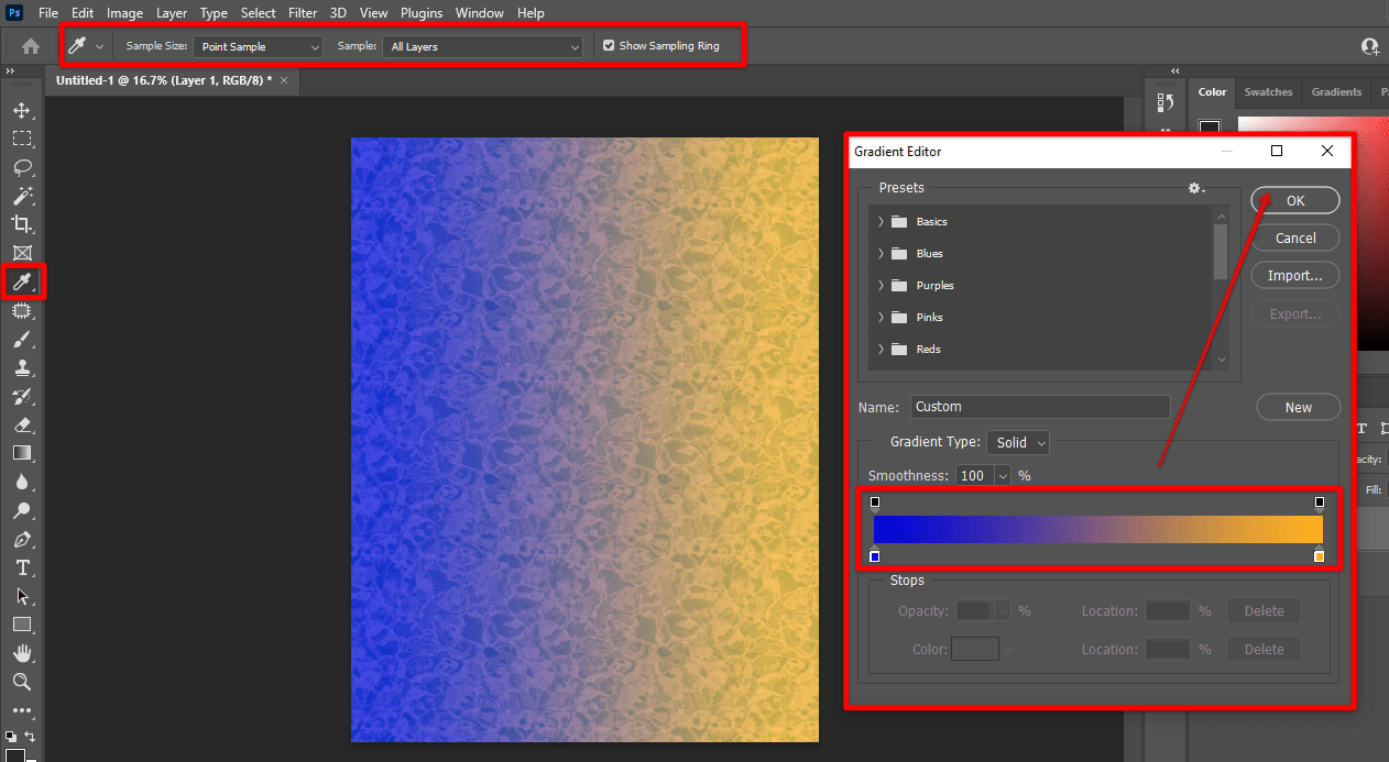 How Do I Make a Gradient Background in