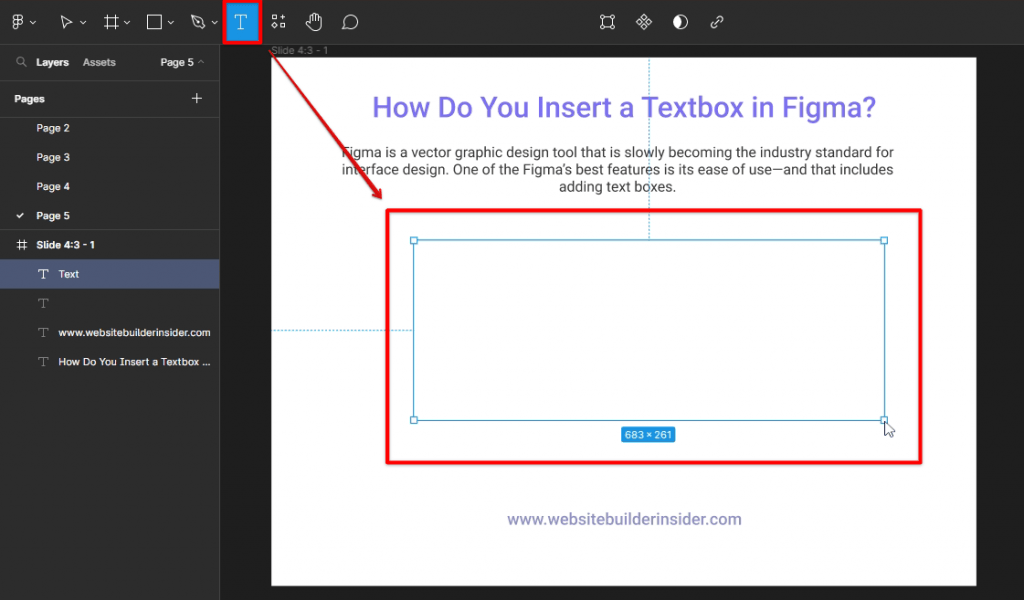 How Do You Insert a Textbox in Figma?