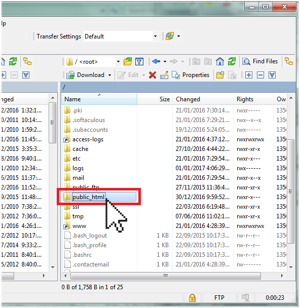 Uploading your web files using WinSCP (Windows) Doteasy  Hosting