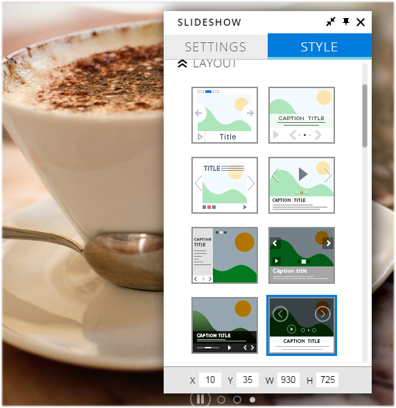 Adding a slideshow gallery to your website