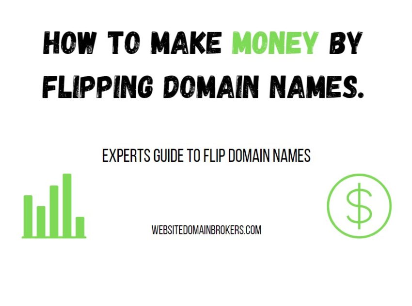 Expert Guide to flip domain names. Website Domain Brokers